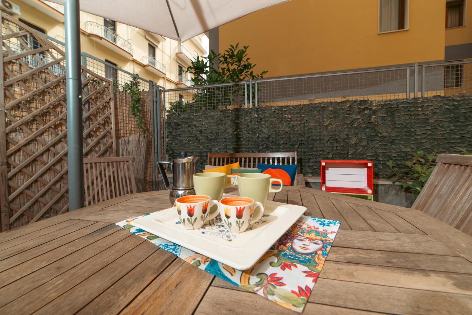 Portarotese Apartment With Terrace Salerno Exteriör bild