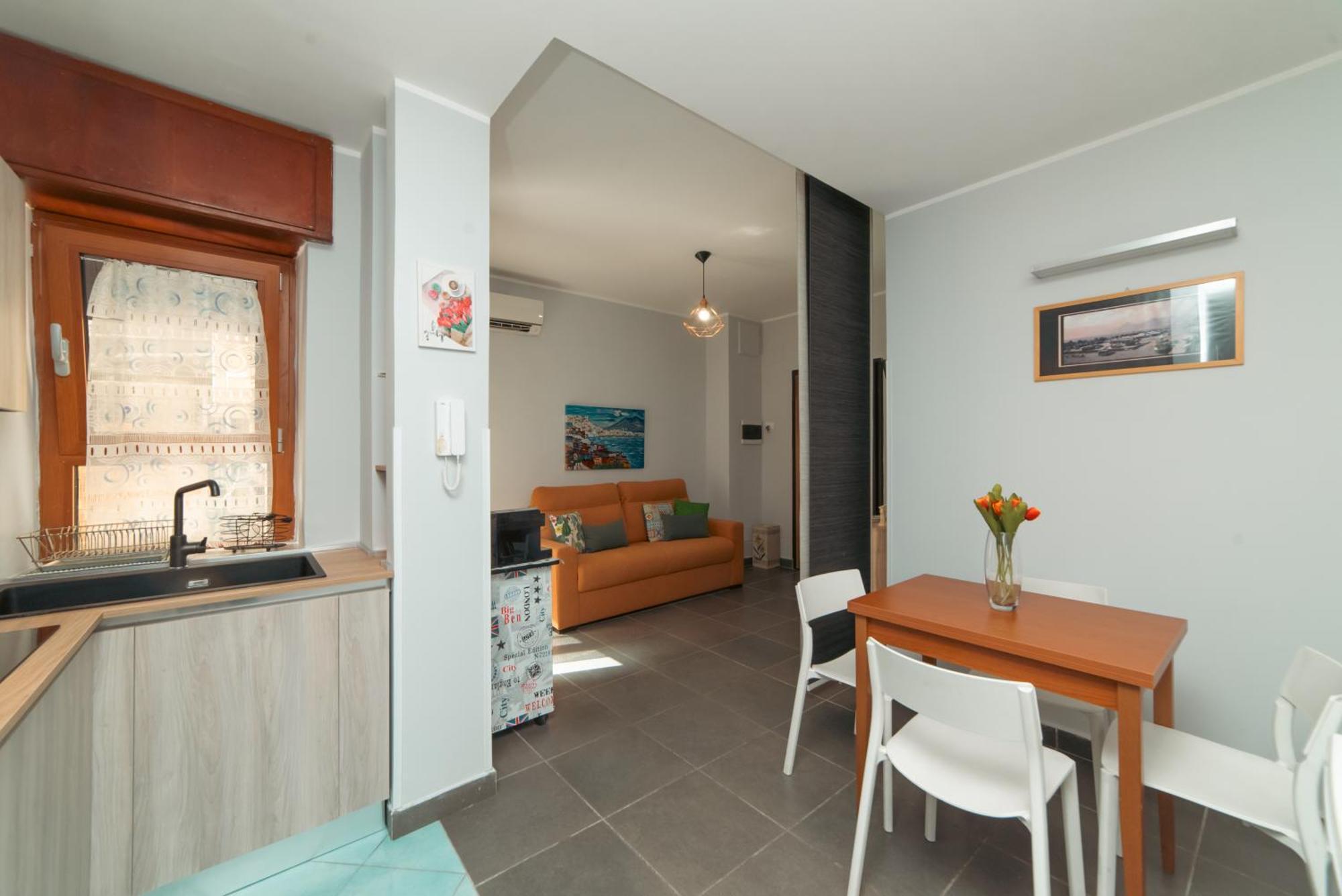 Portarotese Apartment With Terrace Salerno Exteriör bild