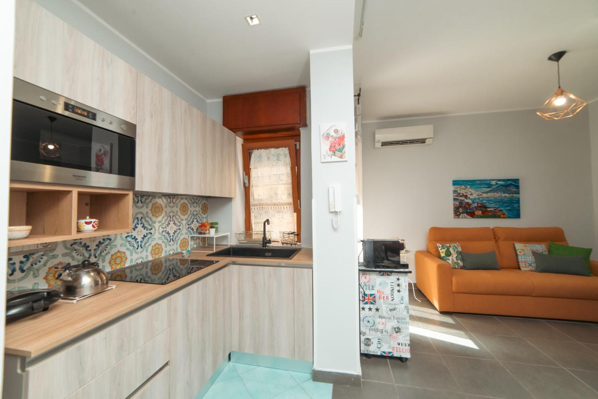 Portarotese Apartment With Terrace Salerno Exteriör bild